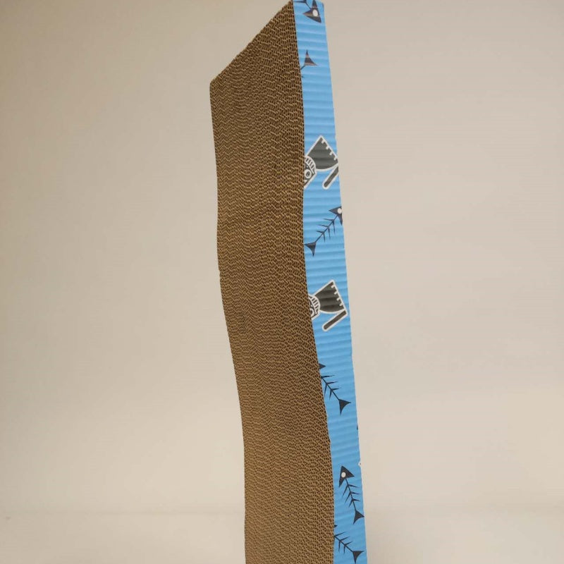 Oversized Wavy Scratching Post, Cat Scratching Post - 5 - CJ
