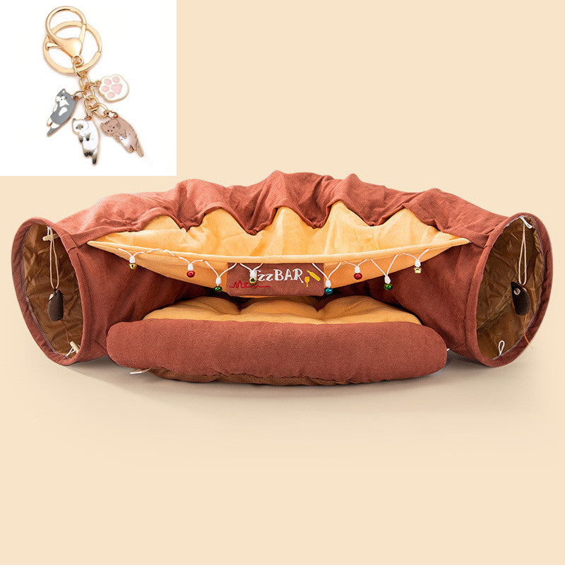 Collapsible Cat Tunnel Durable Washable Collapsible - 0 - CJ