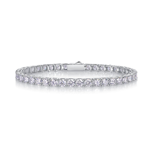 1Gravitation Luxury Fashion Mossan Diamond S925 Silver Bracelet Prohibit TikTok sales - 5 - CJ