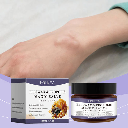 Houkea Propolis Body Care Cream, Nourishes Skin Care For Discomfort Gently Apply Skin Body Care Cream - 5 - CJ