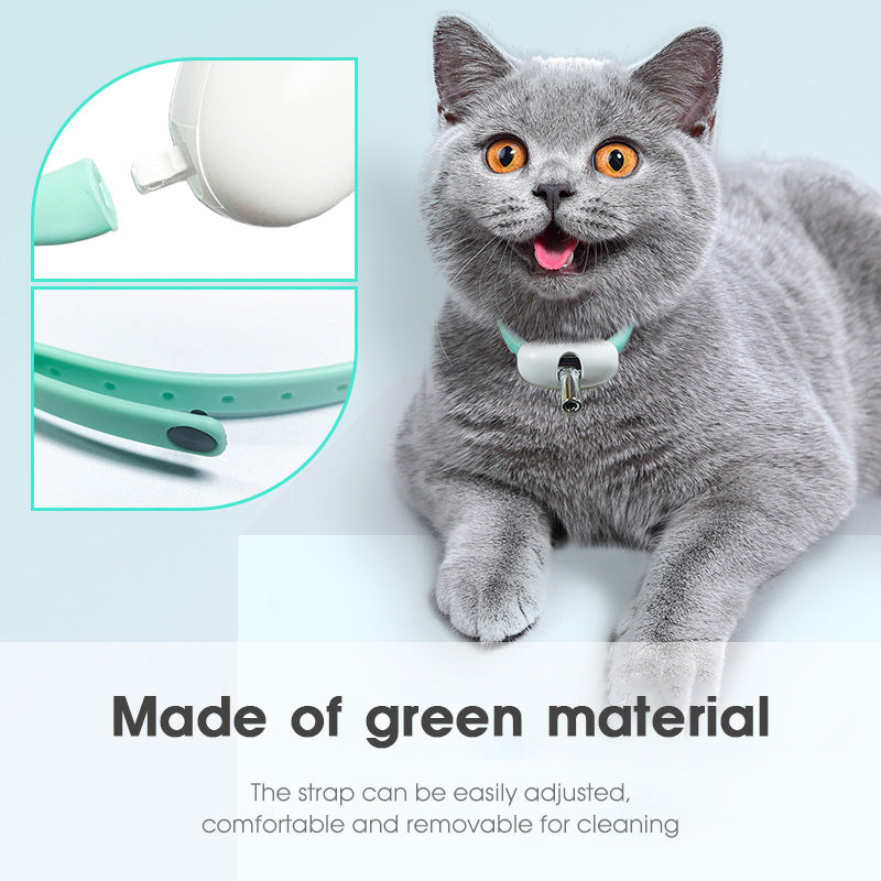 Automatic Cat Toy Smart Laser Teasing Cat Collar Electric USB Charging Kitten Amusing Toys Interactive Training Pet Items - 0 - CJ