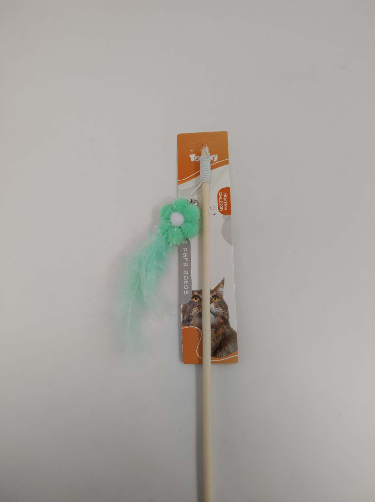 Wooden Pole Small Flower, Cat Teasing Stick - 5 - CJ