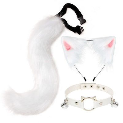 Ear Cat Tail Set Hair Hoop - 0 - CJ