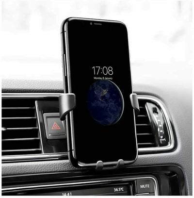Universal Car Mount Holder Stand Air Vent Cradle For Mobile Cell Phone Gravity Car Mount Air Vent Phone Holder For I Phone X XR XS Max S Amsung S10 Note9 - 5 - CJ