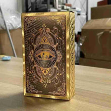 Spanish And English Golden Foil Tarot Deck With Guidebook - 78 PVC Spiritual Cards Waterproof Wrinkle Resistant - 5 - CJ