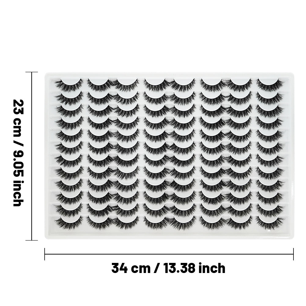 3D False Eyelashes Are Multi-layered, Realistic, Soft And Comfortable