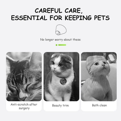 Adjustable Pet Neck Cone Recovery Pet Cat Recovery Collar Cat Soft Lemon Neck Cone Adjustable Pet E Collar After Surgery, Wound Healing Protective Cat Elizabethan Collar For Kitten & Puppy - 5 - CJ