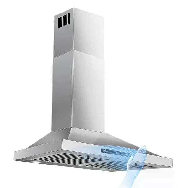 24-Inch 450 CFM Stainless Steel Wall-Mount Range Hood