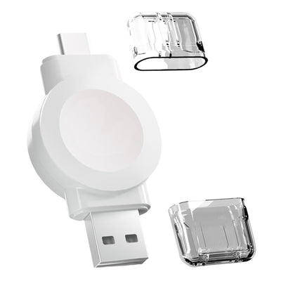 1 Pack Smart Watch Wireless Charger, Portable Magnetic Cordless Travel Charger Suitable For IWatch - 5 - CJ