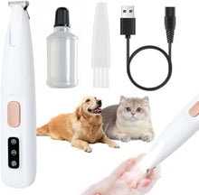 Dog Paw Trimmer Electric Dog Trimmer For Paws Pet Paws Trimmer With Led Light Rechargeable Low Noise Pet Trimmer Hair Clipper - 4 - CJ