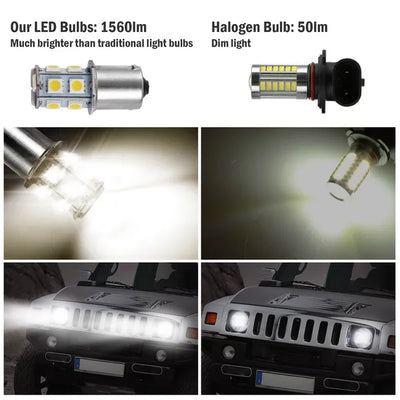 20Pcs 12V Car Light Bulbs 4500K 14MM Aluminum Alloy Turn Signal Light - 5 - CJ