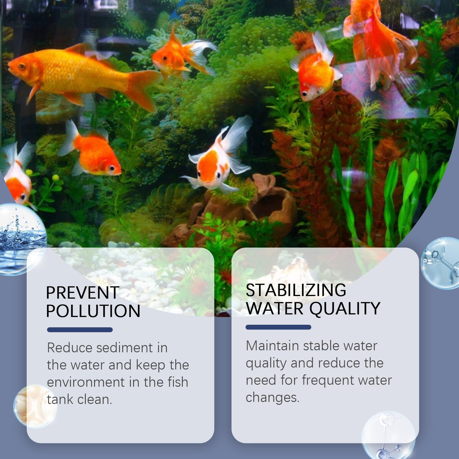 Yebang Fish Tank Water Clarifier Aquarium Water Clarifier Household Fish Tank Decontamination Cleaner - 5 - CJ