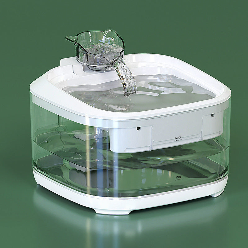 Smart Automatic Circulating Filtration Pet Water Fountain With A Large Capacity - 0 - CJ