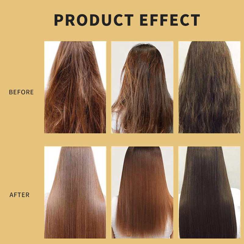 CAIGAIBAI Straightening Cream Non-odorous Not Pungent Non-Comedogenic Sulfate Free Curl Defining Styling Hair Cream Anti Frizz Heat Protectant Safe For Sensitive Skin 200ml 6.76fl.oz