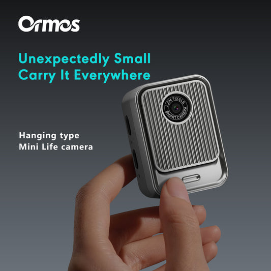 Ormos S131 Ultra - Light Mini Camera, 0.96 Inch Screen, Wearable Travel Camera & Photo Ornament, 16g Portable Hanging Camera With Type - C Charging - 5 - CJ