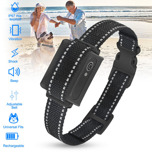 Train Collar OR Receiver Only Options - 3280FT Dog Training Collar IP67 Waterproof Pet Beep Vibration Electric Shock Collar 3 Channels Rechargeable Transmitter Receiver Trainer With Flashlight - 5 - CJ
