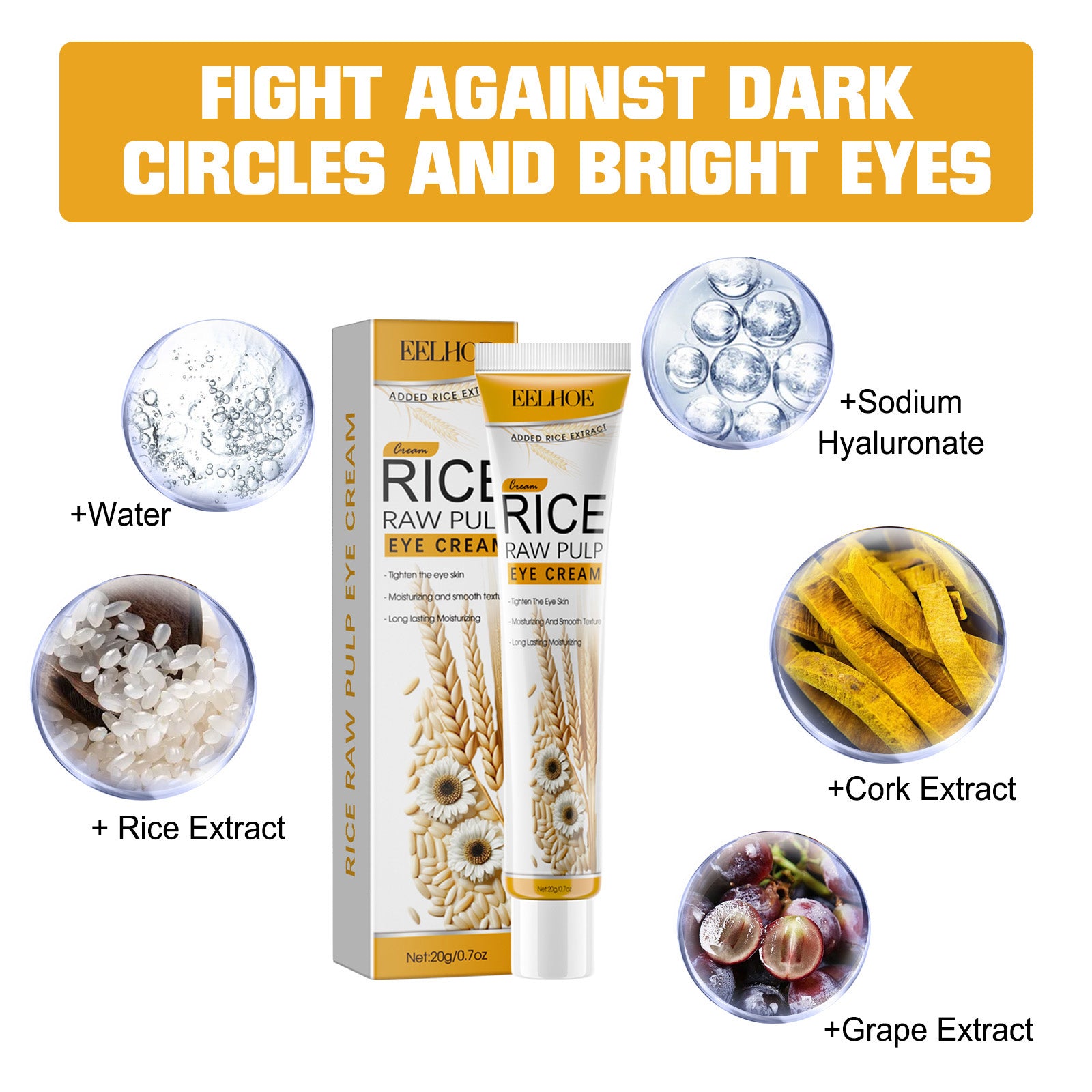 Moisturizing And Anti Wrinkle Eye Cream For Eye Care