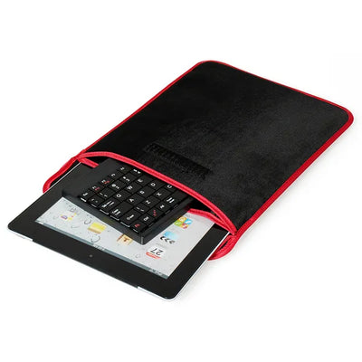 Tablet PC Sleeve Bag Case Stand For Tablet Under 10in With USB Mini Keyboard Two Layer Pockets - 5 - CJ
