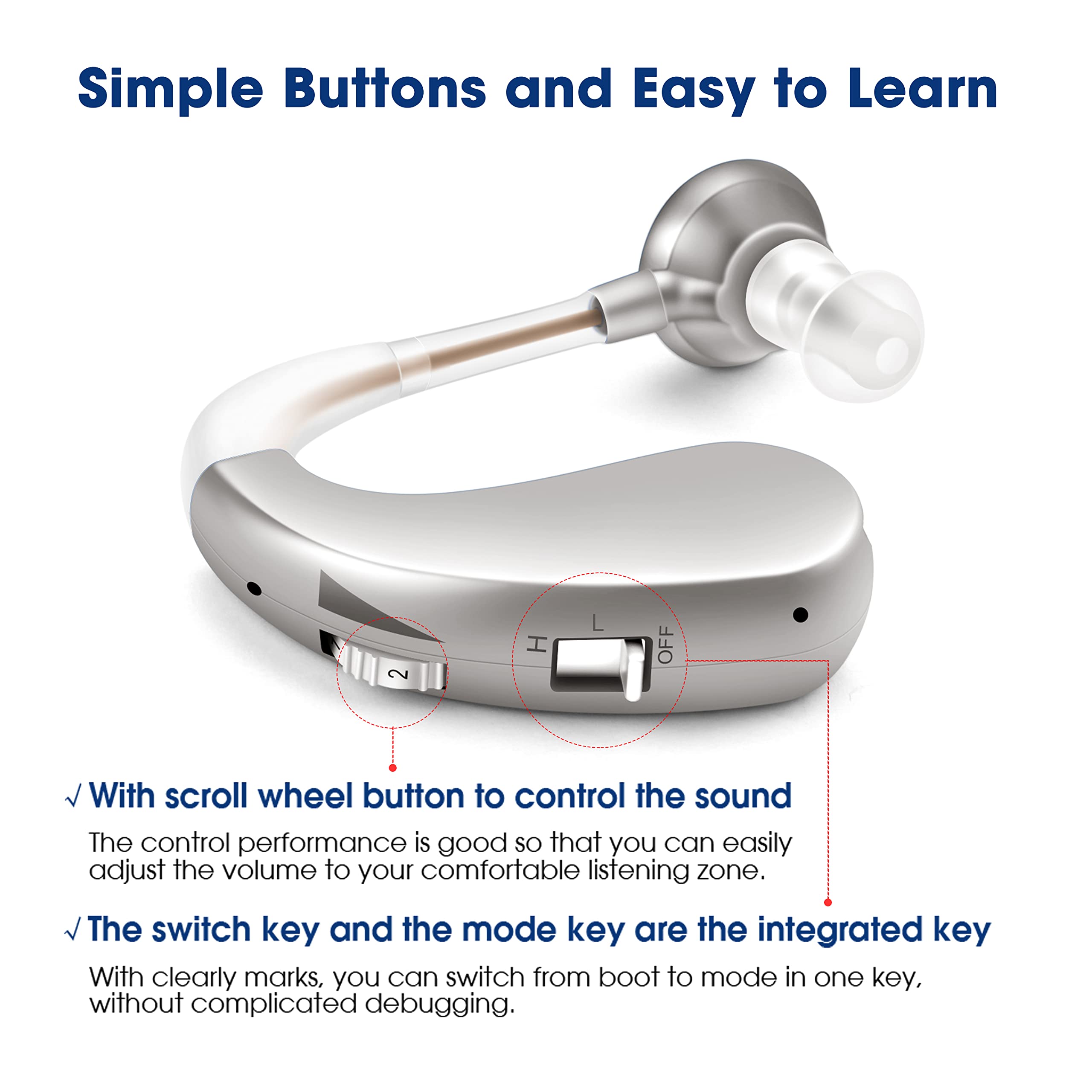 Behind - the - ear Hearing Aid - 5 - CJ