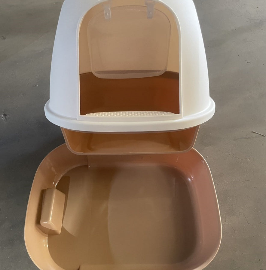 Fully Enclosed Cat Litter Box - 5 - cjdroshippping