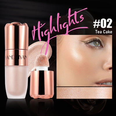 Highlighter Repair 8 - color Three - dimensional Easy To Apply - 0 - CJ - 7.6ML - Highlight Contour Liquid 02 - CJYD224384602BY