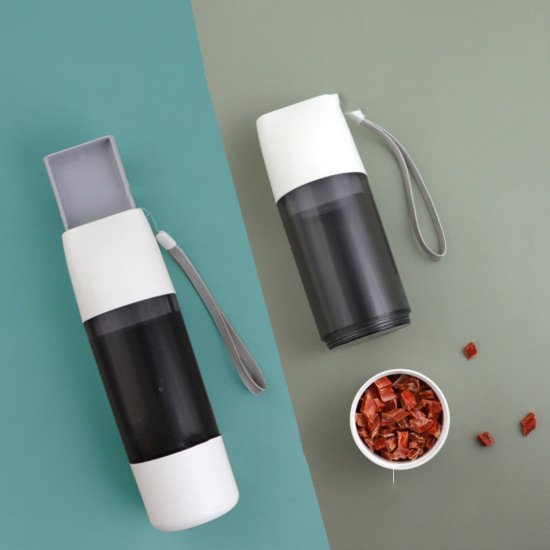 Portable Dog Water Bottle 350ml Water Food Container For Dog Pets Feeder Bowl Outdoor Travel Drinking Bowls Water Dispenser - 0 - CJ