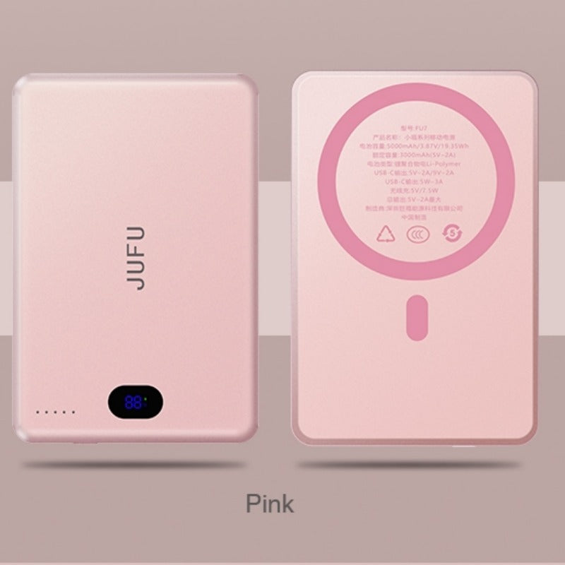 Adaptable To The Whole Scene With Magnetic Wireless Power Bank, A Savior For Travel And Office, Magnetic Charging In Seconds, Portable, Small And Large Capacity - 5 - CJ