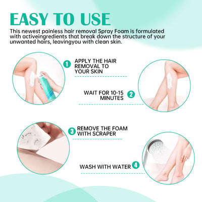 Hair Removal Spray Foam - 5 - CJ