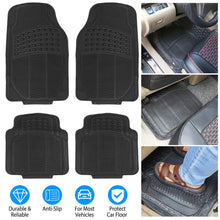 1Set Automotive Floor Mats With Front And Rear PVC Rubber Floor Mats Heavy Duty Drive Vehicle Car Mats With Trimmable Design Fit Most Cars SUVs Trucks - 5 - CJ