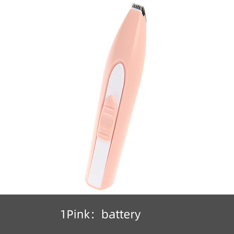 Pet Shaving Pet Hair Clippers Shaver Dog Hair Pusher - 0 - CJ - 1Pink - CJMY126309006FU