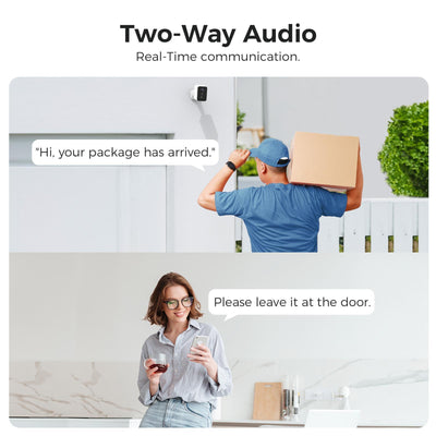 LNDU CL01 4K Wireless Security Camera 143 Degree Wide Angle Infrared Night Vision Human Body Sensing  Dual Identification Detection - 5 - CJ