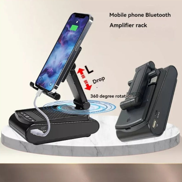 Mobile Holder With Speaker F15