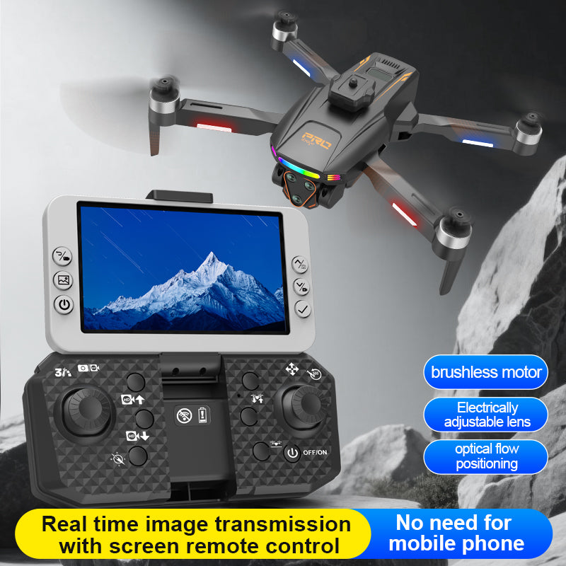2026 New Foldable Four - axis Aerial Photography Drone X01 With 4.5 - inch Independent Display, Equipped With Dual Camera, WIFI USB Charging, Remote Control, Electric Adjustable Camera, Support Multi - angl - 5 - CJ
