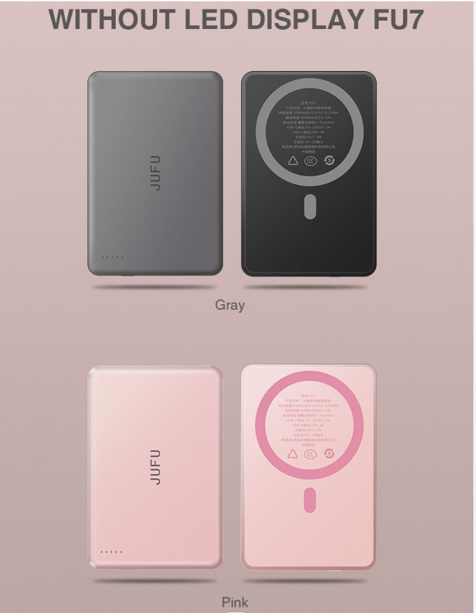 Adaptable To The Whole Scene With Magnetic Wireless Power Bank, A Savior For Travel And Office, Magnetic Charging In Seconds, Portable, Small And Large Capacity - 5 - CJ