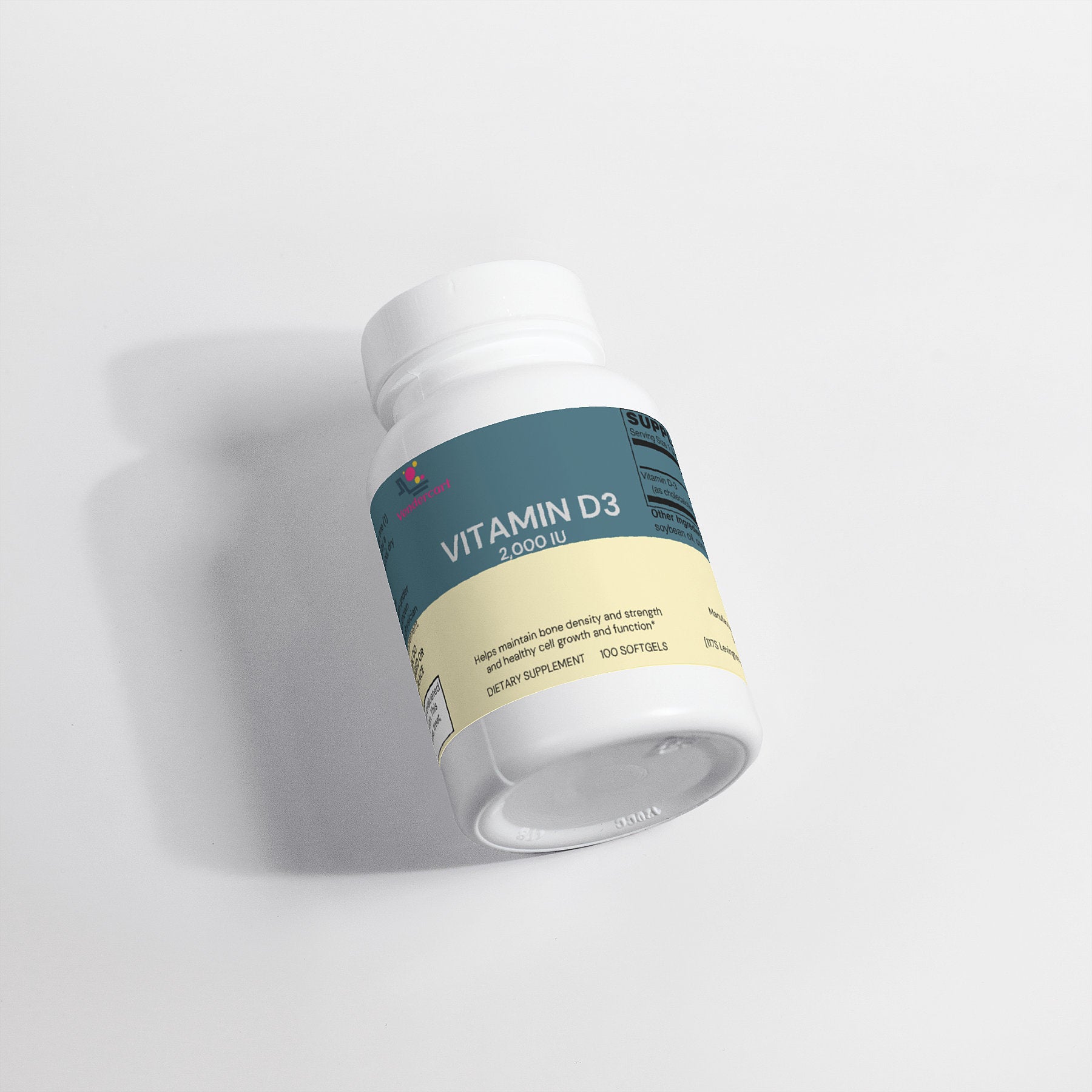 Vitamin D3 2000 IU For Women Bone Strength, Hormonal Balance, And Immune Support