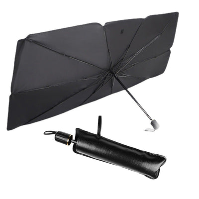 Foldable Car Windshield Sun Shade Umbrella UV Protection Heat Insulation Parasol Auto Front Window Cover Interior Protector Summer Gadgets - 0 - CJ