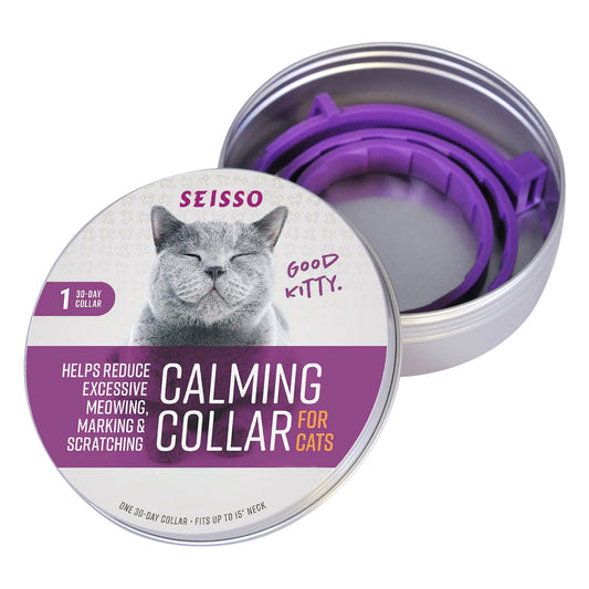 Pet Calm Collar Cat Comfort Collar Relieve Anxiety - 0 - CJ