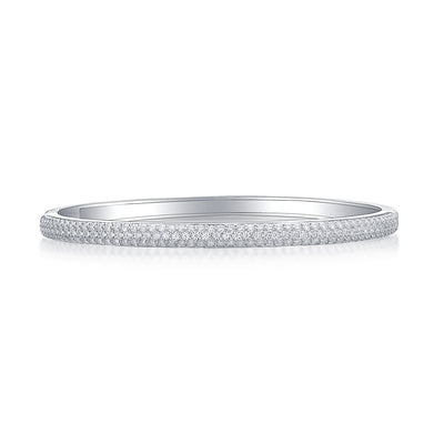 1Monologue Luxury Fashion Set Mosan Diamond S925 Silver Bracelet Prohibit TikTok sales - 5 - CJ