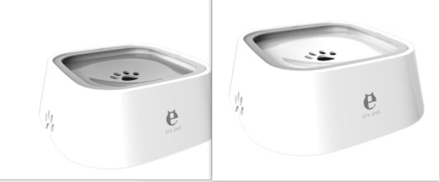 Pet Feeding Bowls Not Wetting Mouth No Spill Cat Bowl Prevent Splashing Water Feeder - 0 - CJ