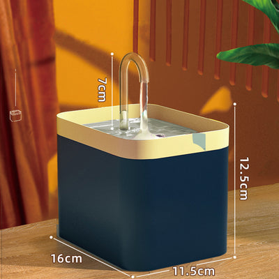 Automatic Cat Water Fountain Auto Filter USB Electric Mute Cat Drinker Bowl 1.5L Recirculate Filtring Drinker For Cats Pet Water Dispenser - 4 - CJ