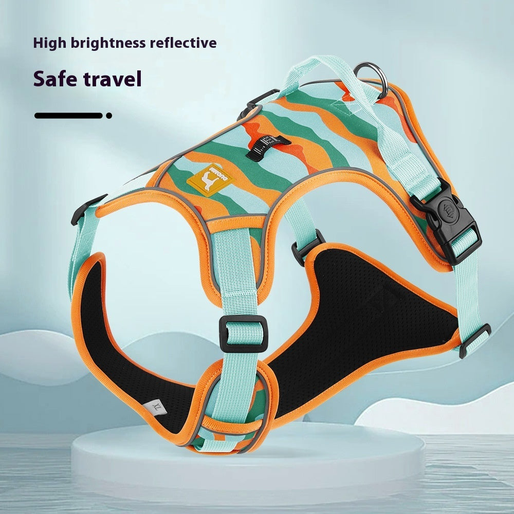 Dog Chest And Back Reflective Commuter Hand Holding Rope - 0 - CJ