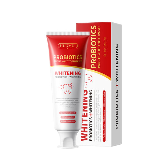 HUNMUI Probiotic Whitening Toothpaste 120g - 4 - CJ