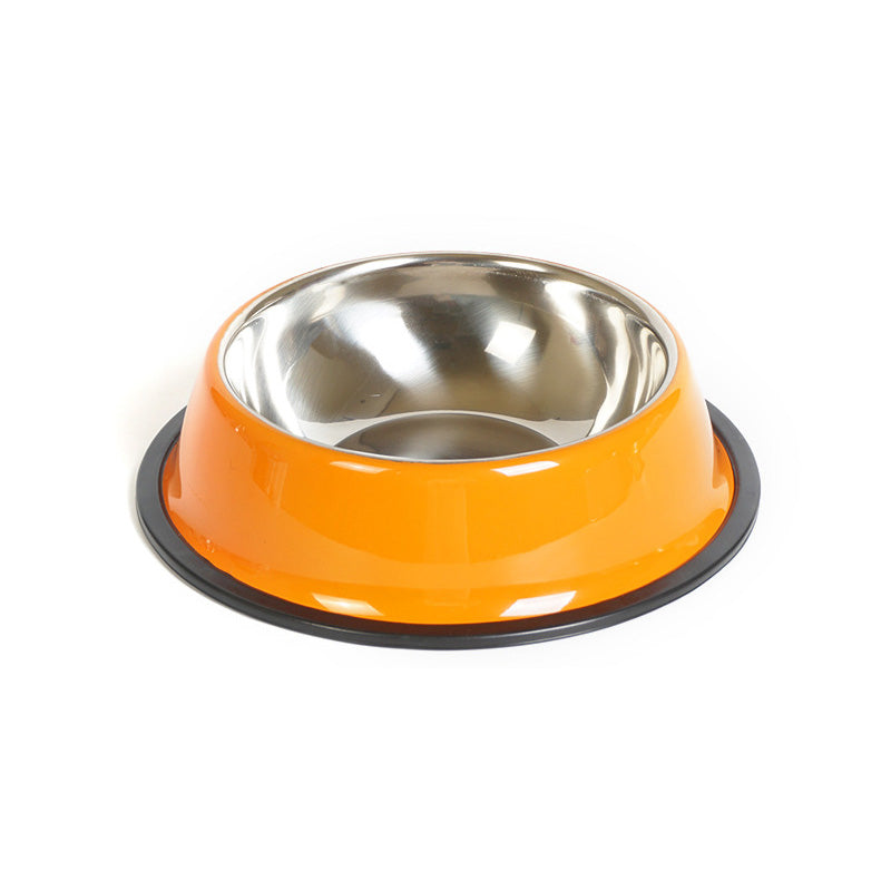 pet bowl pet feeding basin - 0 - CJ - orange - 18 - CJJJCWGY00045 - orange - 18