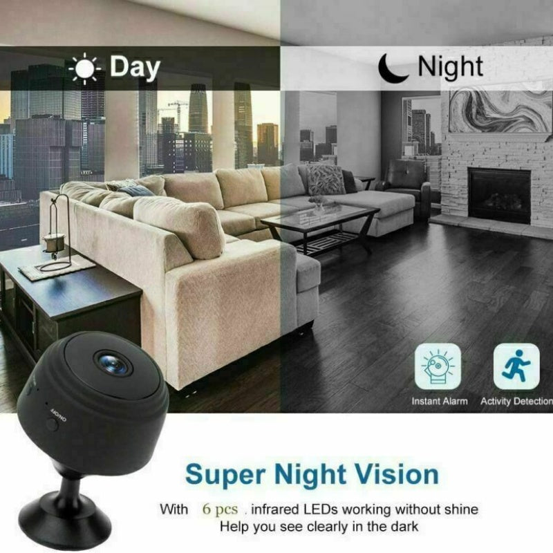 Mini Hidden Spy Camera Wireless Wifi IP Home Security 1080P HD DVR Night Vision - 5 - CJ
