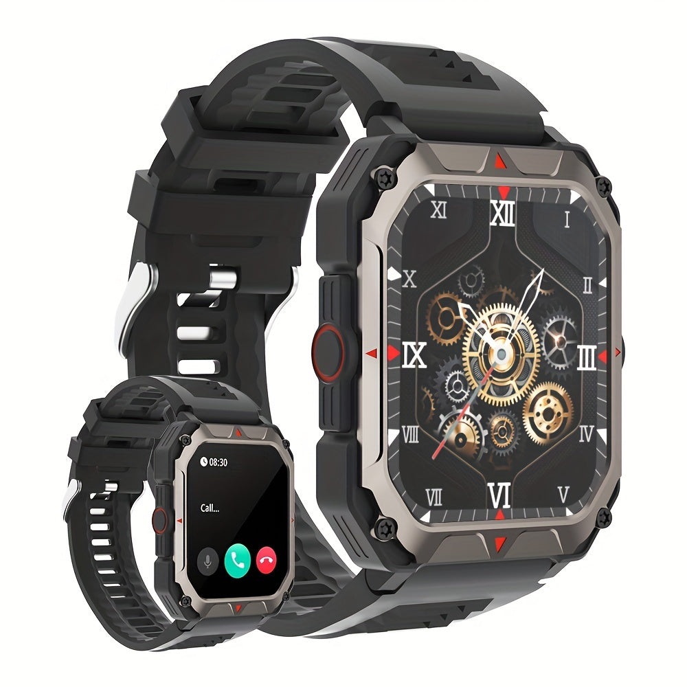 Men S Smart Watch Answer,make Calls, Wireless Calling Sports Smartwatch Fitness Tracker, With Multiple Sport Modes, Step Counter, Alarm, Compatible With IPhone And Android Phones - 5 - CJ
