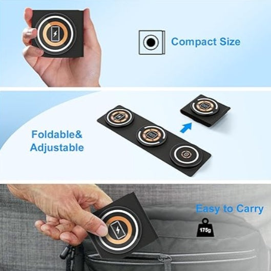 Wireless Charger For Phone, Watch & Earbuds - 5 - CJ