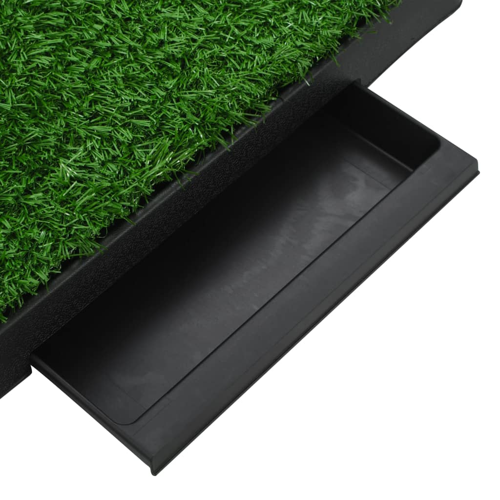 Pet Toilet with Tray & Artificial Grass 63x Toilet - 5 - CJ