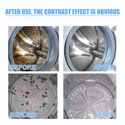 Jaysuing Washing Machine Cleaning Tablets Washing Machine Trough Automatic Roller Cleaning Dirt & Odor Cleaning Tablets - 5 - CJ