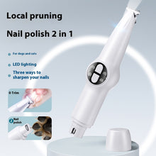 Two - in - one Pet Multi - part Trimming Intelligent Double Button Cat Foot Shaving Device - 0 - CJ