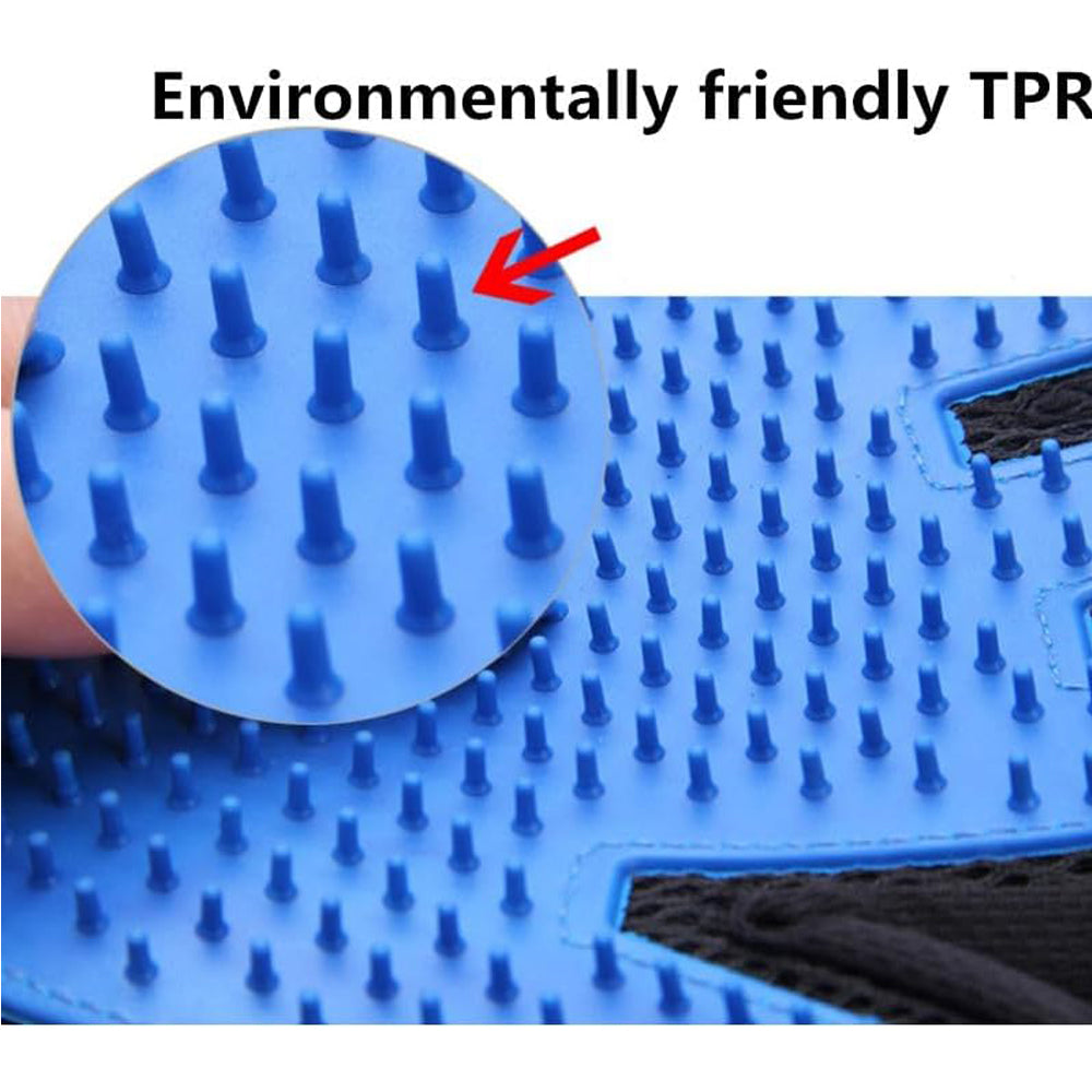 1 Pair Pet Grooming Cat Dog Rabbits Horse Gloves Pet Brush Glove Premium De - Shedding Glove - 5 - CJ